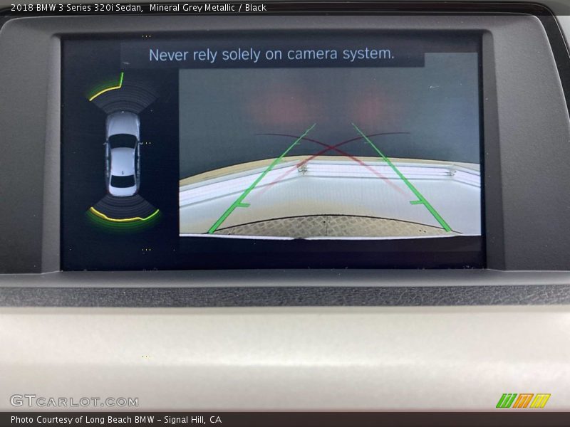 Mineral Grey Metallic / Black 2018 BMW 3 Series 320i Sedan