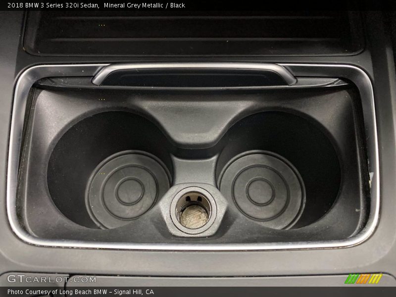 Mineral Grey Metallic / Black 2018 BMW 3 Series 320i Sedan