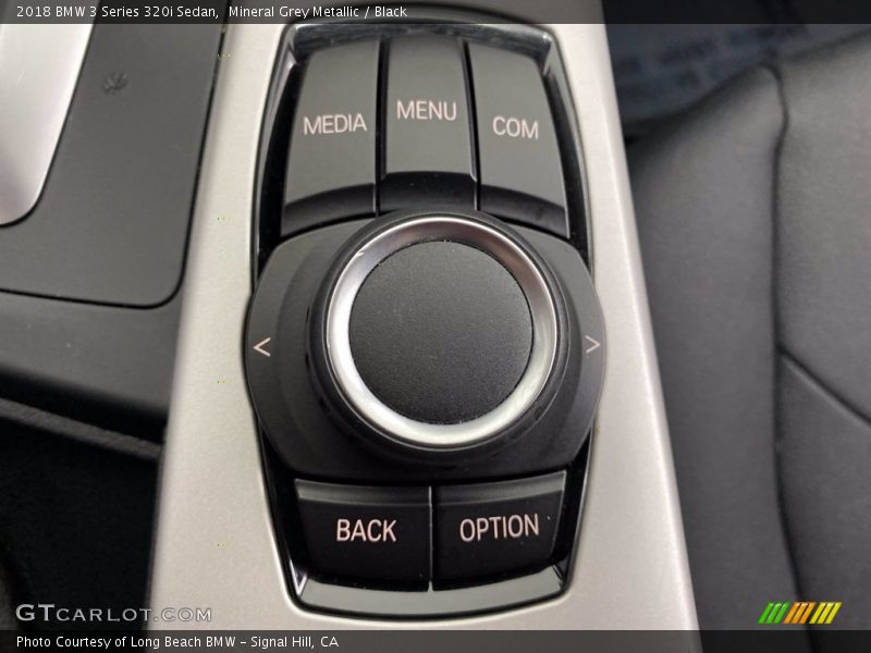 Mineral Grey Metallic / Black 2018 BMW 3 Series 320i Sedan