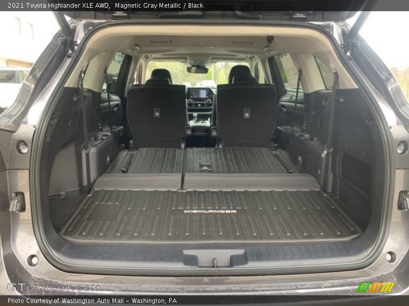 Magnetic Gray Metallic / Black 2021 Toyota Highlander XLE AWD