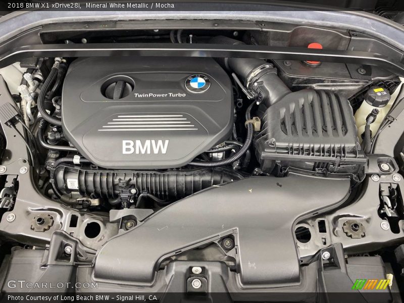  2018 X1 xDrive28i Engine - 2.0 Liter DI TwinPower Turbocharged DOHC 16-Valve VVT 4 Cylinder
