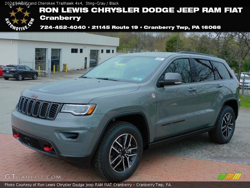 Sting-Gray / Black 2021 Jeep Grand Cherokee Trailhawk 4x4