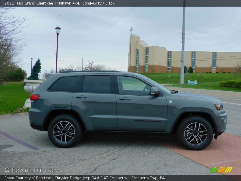 Sting-Gray / Black 2021 Jeep Grand Cherokee Trailhawk 4x4
