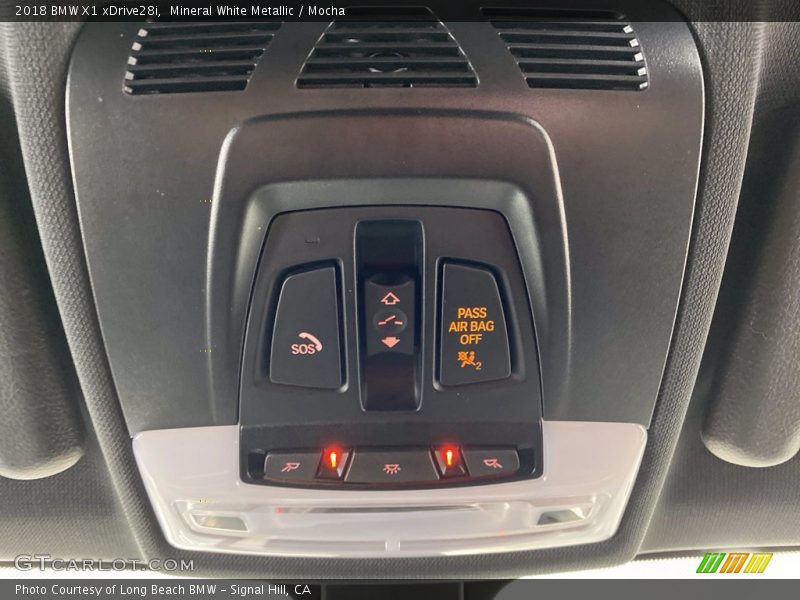 Controls of 2018 X1 xDrive28i