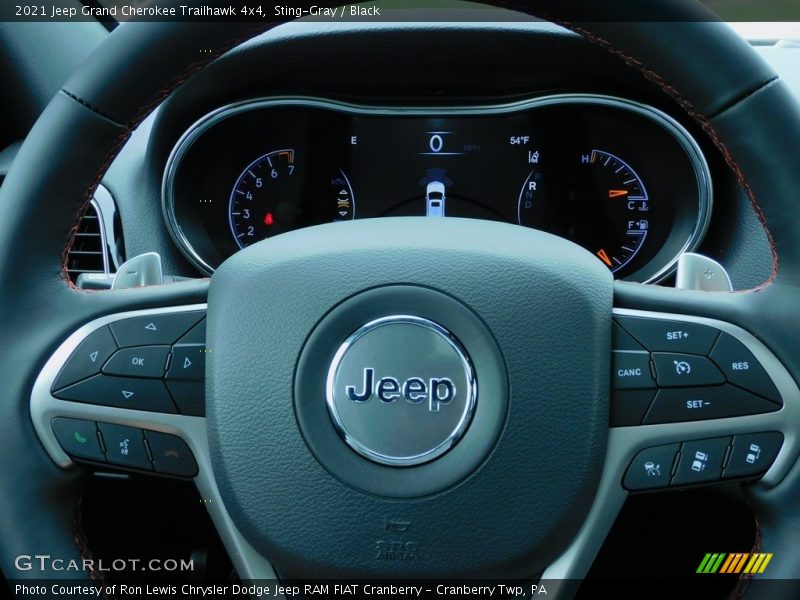 2021 Grand Cherokee Trailhawk 4x4 Steering Wheel