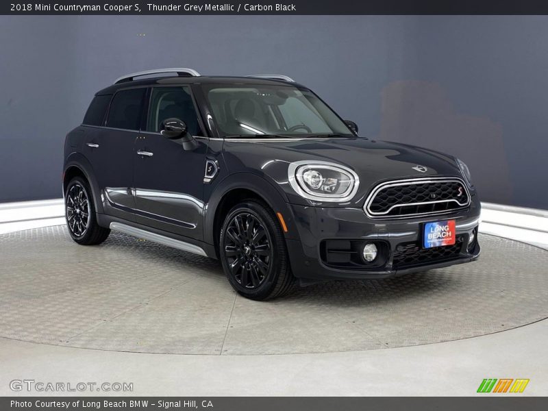 Thunder Grey Metallic / Carbon Black 2018 Mini Countryman Cooper S