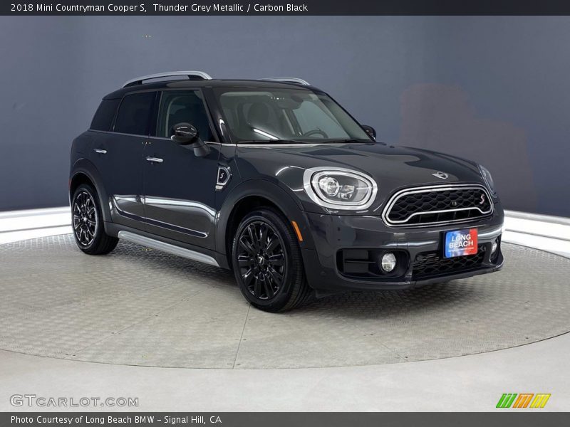 Thunder Grey Metallic / Carbon Black 2018 Mini Countryman Cooper S
