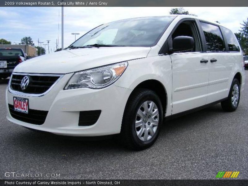 Calla Lilly White / Aero Grey 2009 Volkswagen Routan S