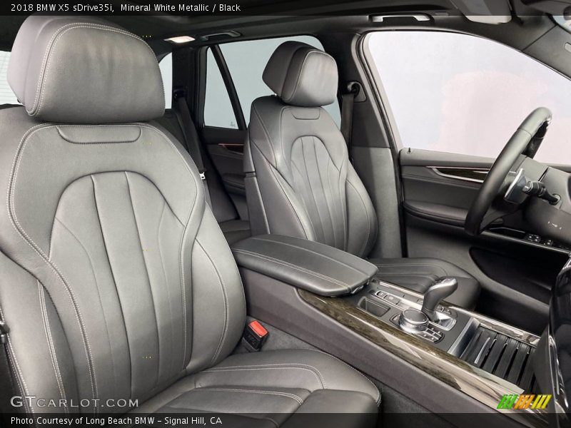 Mineral White Metallic / Black 2018 BMW X5 sDrive35i