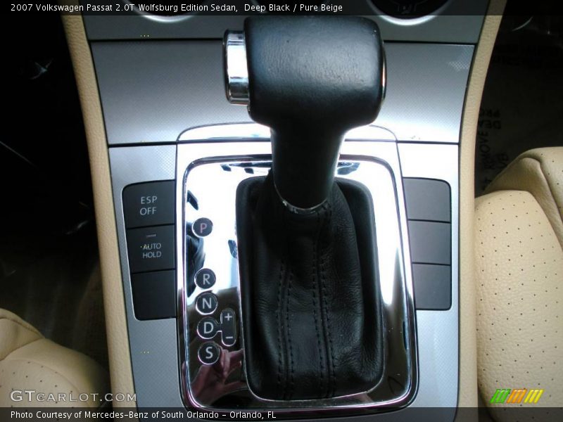 Deep Black / Pure Beige 2007 Volkswagen Passat 2.0T Wolfsburg Edition Sedan