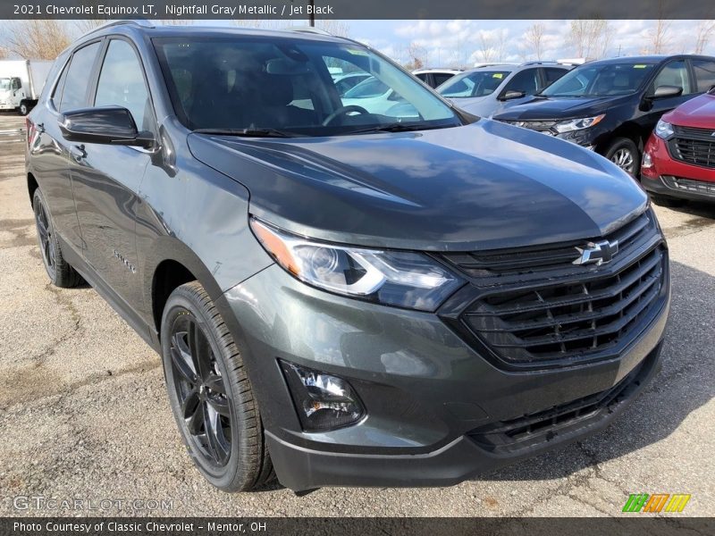 Nightfall Gray Metallic / Jet Black 2021 Chevrolet Equinox LT