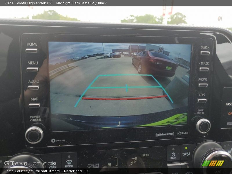 Midnight Black Metallic / Black 2021 Toyota Highlander XSE