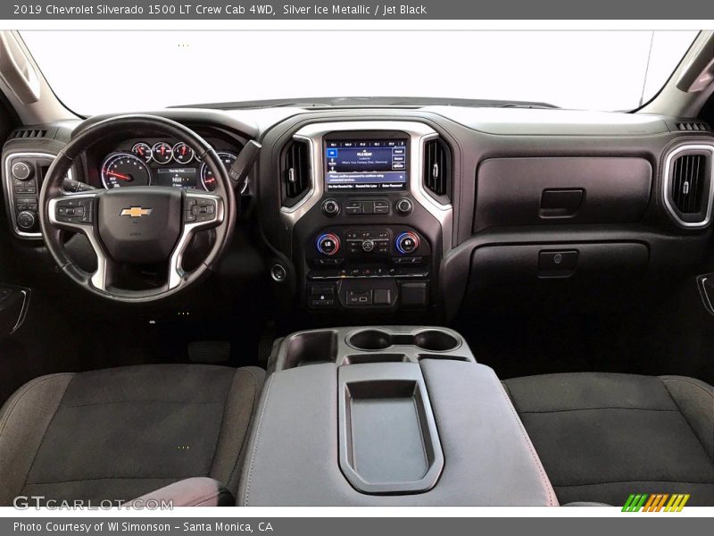 Dashboard of 2019 Silverado 1500 LT Crew Cab 4WD