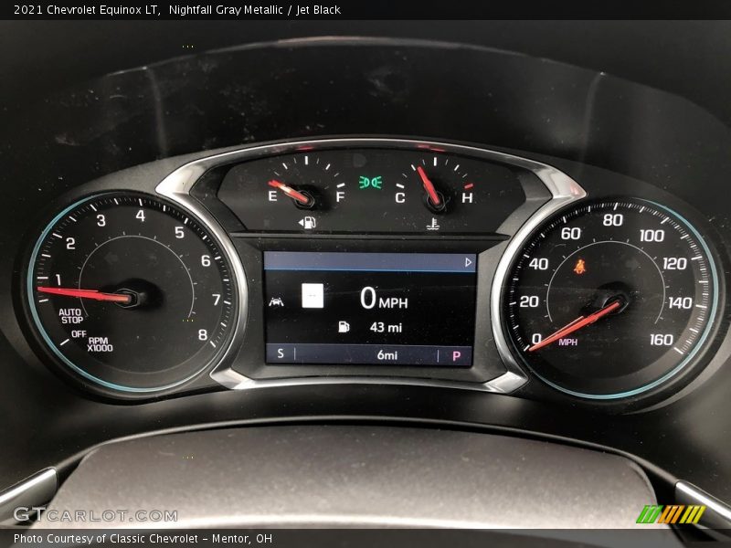 Nightfall Gray Metallic / Jet Black 2021 Chevrolet Equinox LT