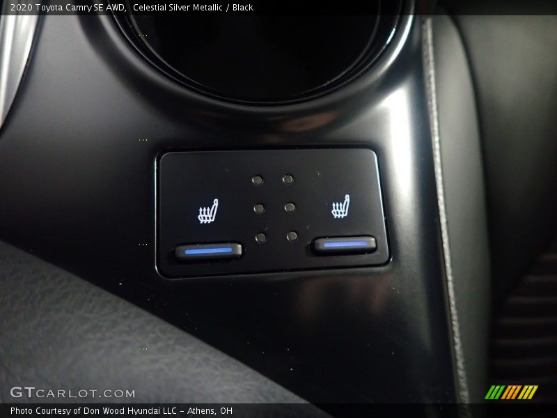 Celestial Silver Metallic / Black 2020 Toyota Camry SE AWD