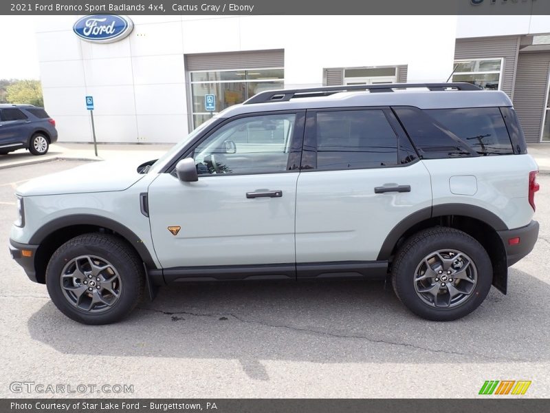 Cactus Gray / Ebony 2021 Ford Bronco Sport Badlands 4x4