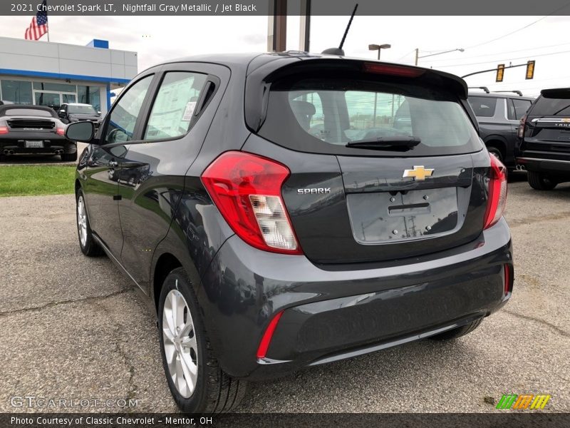 Nightfall Gray Metallic / Jet Black 2021 Chevrolet Spark LT