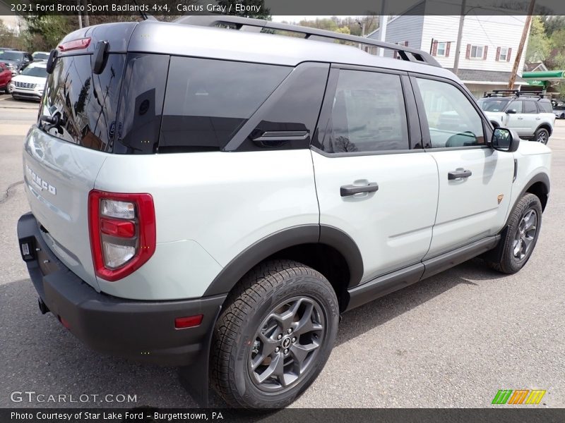Cactus Gray / Ebony 2021 Ford Bronco Sport Badlands 4x4