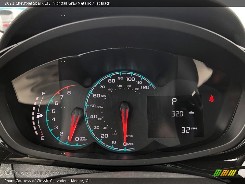 Nightfall Gray Metallic / Jet Black 2021 Chevrolet Spark LT