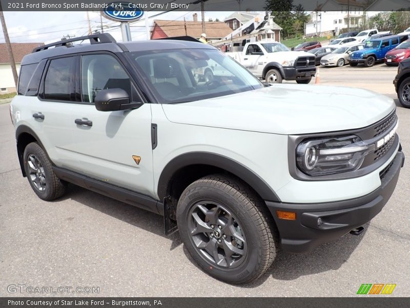 Front 3/4 View of 2021 Bronco Sport Badlands 4x4