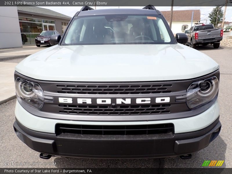 Cactus Gray / Ebony 2021 Ford Bronco Sport Badlands 4x4