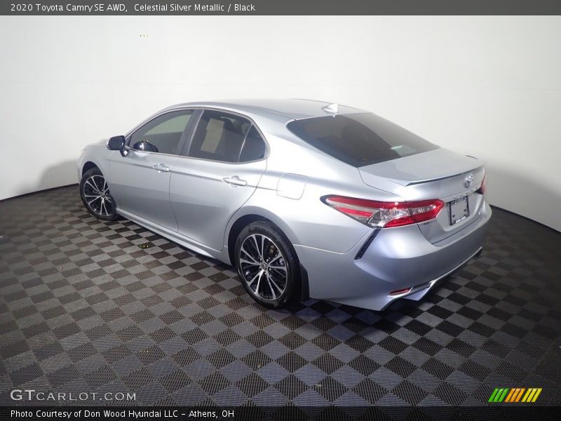 Celestial Silver Metallic / Black 2020 Toyota Camry SE AWD