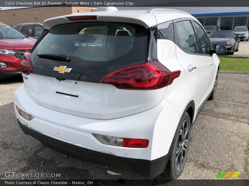 Summit White / Dark Galvanized Gray 2020 Chevrolet Bolt EV Premier
