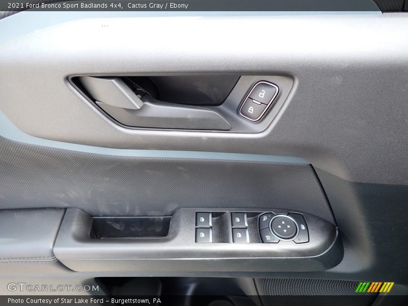 Cactus Gray / Ebony 2021 Ford Bronco Sport Badlands 4x4