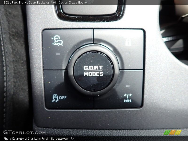 Cactus Gray / Ebony 2021 Ford Bronco Sport Badlands 4x4