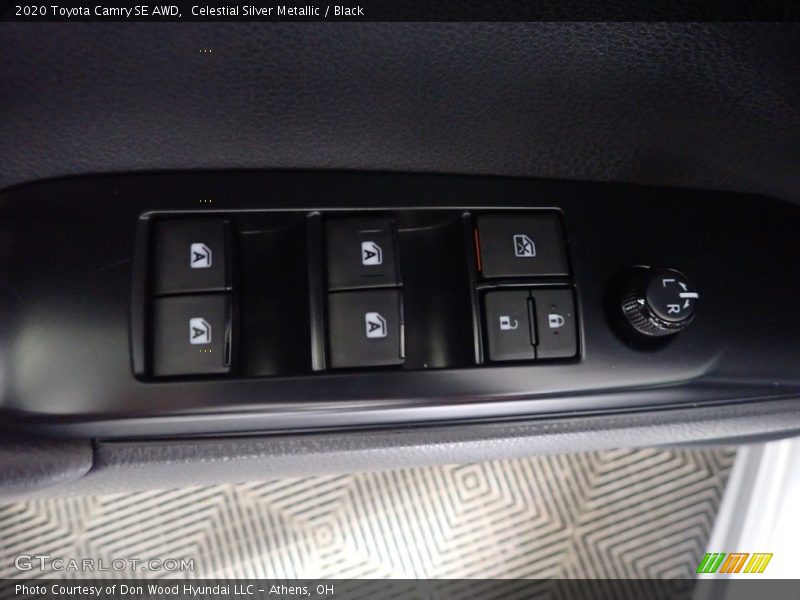 Celestial Silver Metallic / Black 2020 Toyota Camry SE AWD
