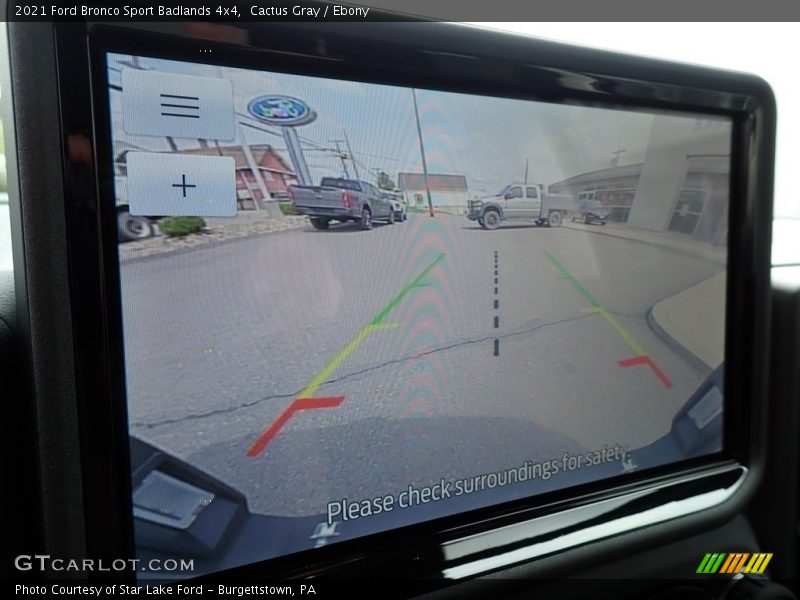 Cactus Gray / Ebony 2021 Ford Bronco Sport Badlands 4x4