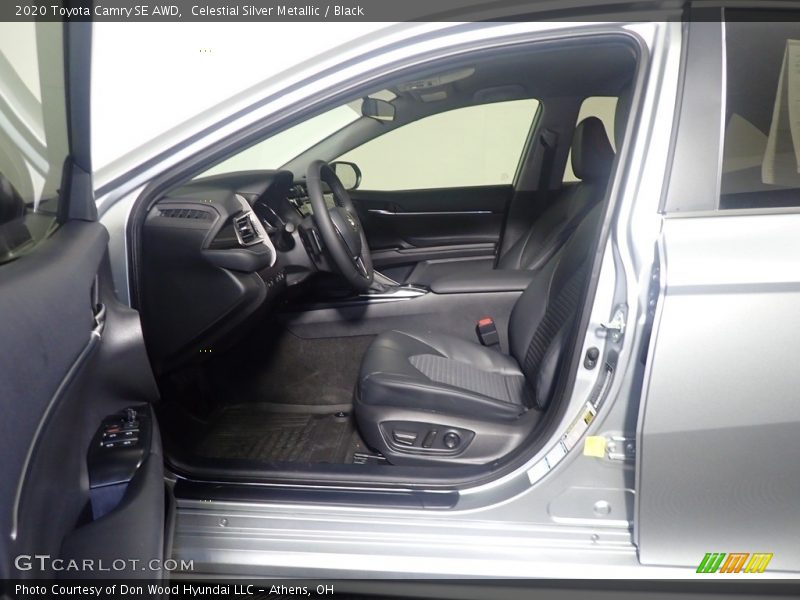 Celestial Silver Metallic / Black 2020 Toyota Camry SE AWD