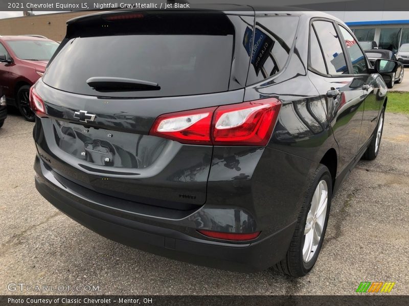 Nightfall Gray Metallic / Jet Black 2021 Chevrolet Equinox LS