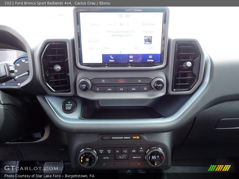 Cactus Gray / Ebony 2021 Ford Bronco Sport Badlands 4x4