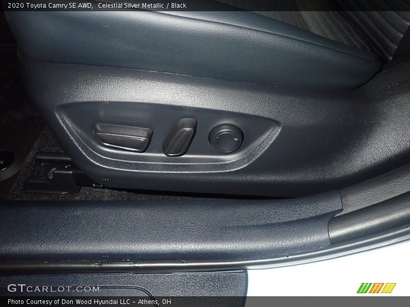 Celestial Silver Metallic / Black 2020 Toyota Camry SE AWD