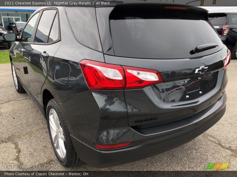 Nightfall Gray Metallic / Jet Black 2021 Chevrolet Equinox LS