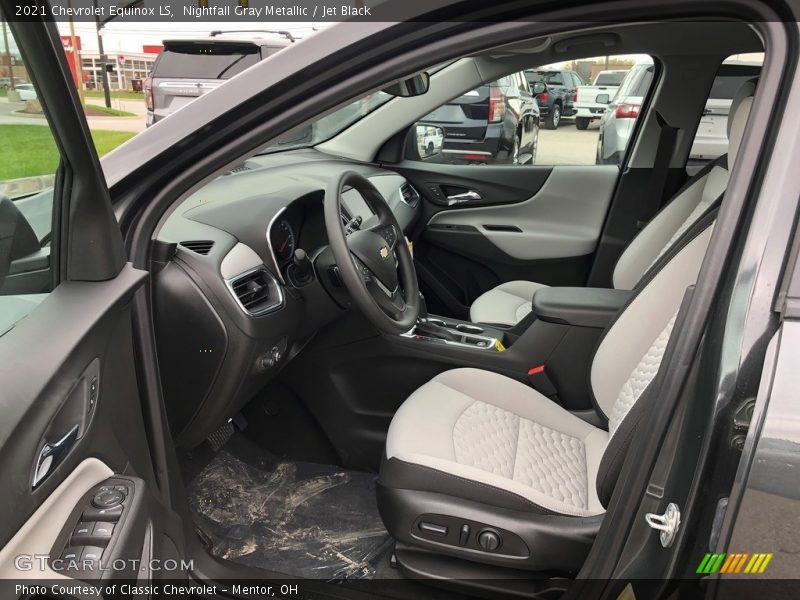 Nightfall Gray Metallic / Jet Black 2021 Chevrolet Equinox LS
