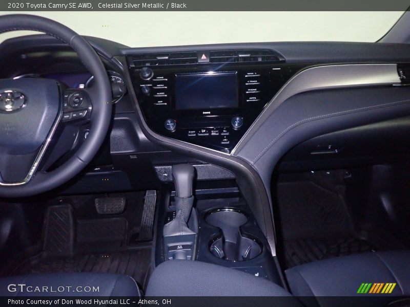 Celestial Silver Metallic / Black 2020 Toyota Camry SE AWD