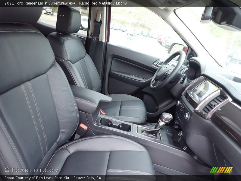Rapid Red Metallic / Ebony 2021 Ford Ranger Lariat SuperCrew 4x4