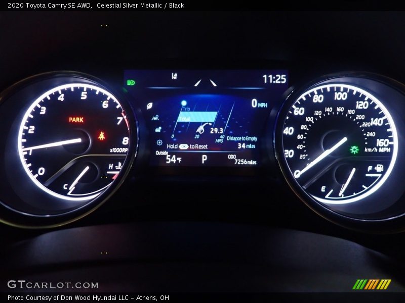 Celestial Silver Metallic / Black 2020 Toyota Camry SE AWD