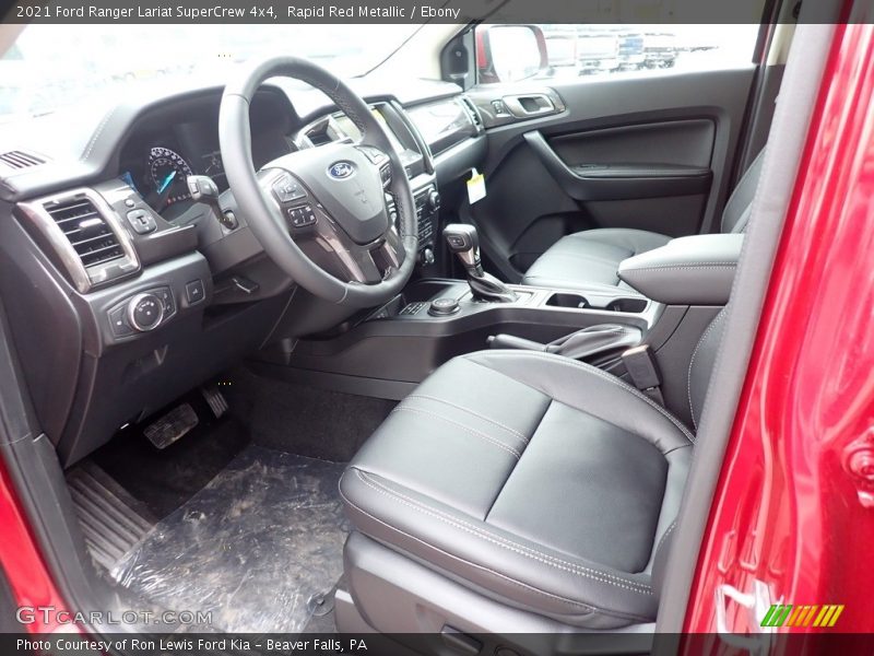 Rapid Red Metallic / Ebony 2021 Ford Ranger Lariat SuperCrew 4x4