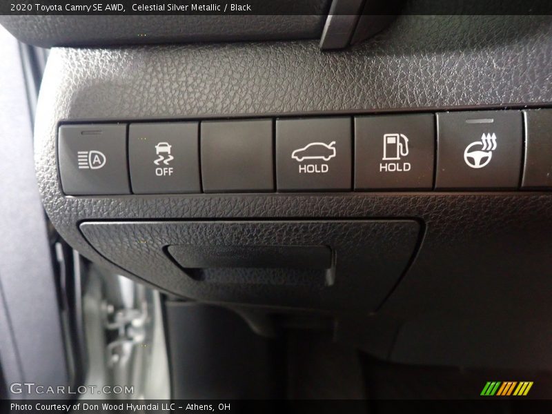Celestial Silver Metallic / Black 2020 Toyota Camry SE AWD