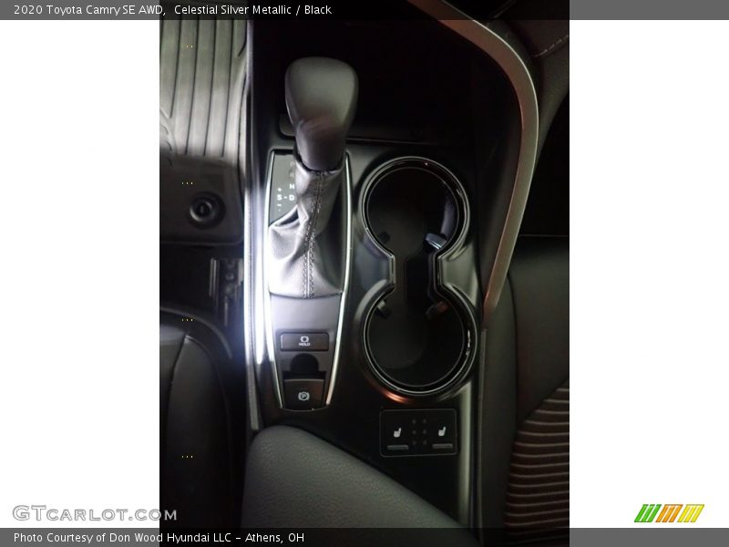 Celestial Silver Metallic / Black 2020 Toyota Camry SE AWD