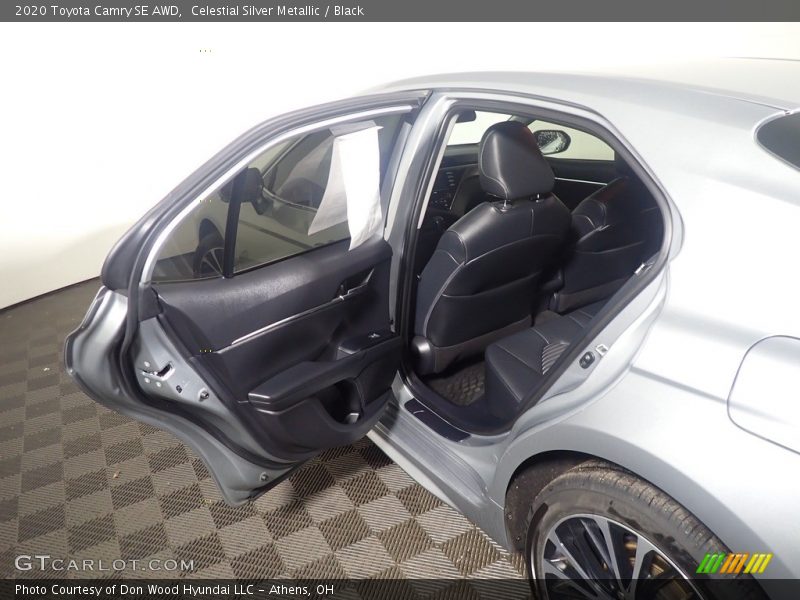 Celestial Silver Metallic / Black 2020 Toyota Camry SE AWD