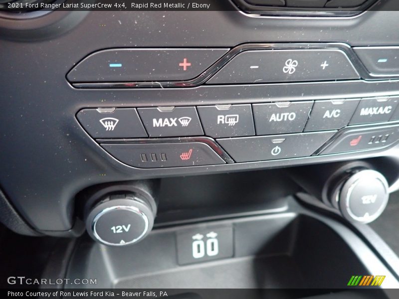 Rapid Red Metallic / Ebony 2021 Ford Ranger Lariat SuperCrew 4x4
