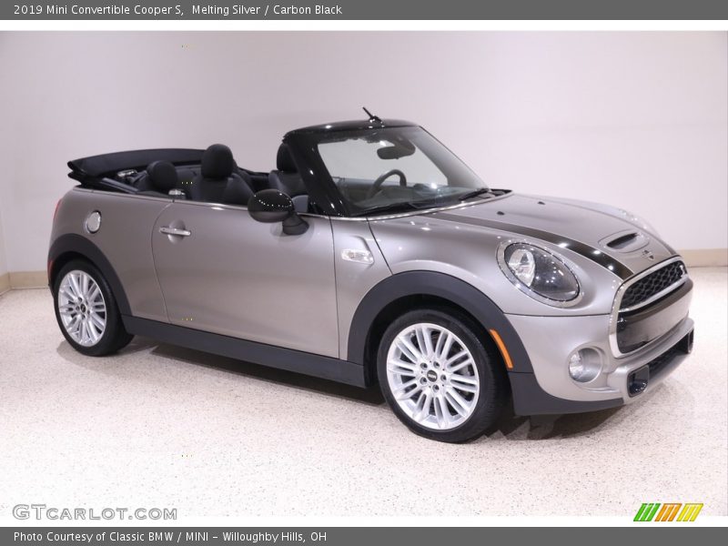 Melting Silver / Carbon Black 2019 Mini Convertible Cooper S