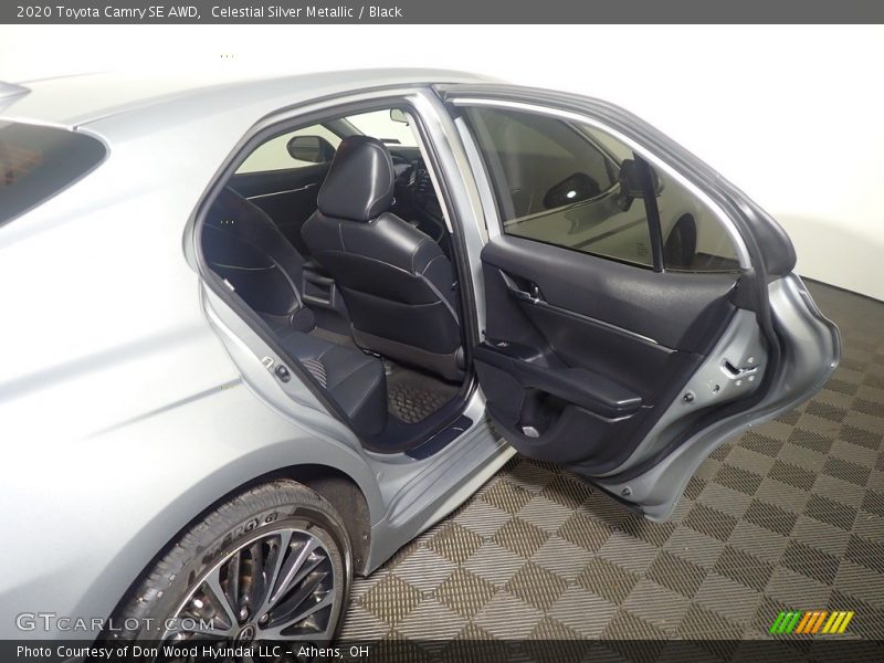 Celestial Silver Metallic / Black 2020 Toyota Camry SE AWD