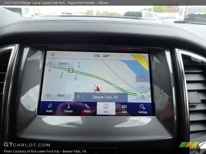 Rapid Red Metallic / Ebony 2021 Ford Ranger Lariat SuperCrew 4x4