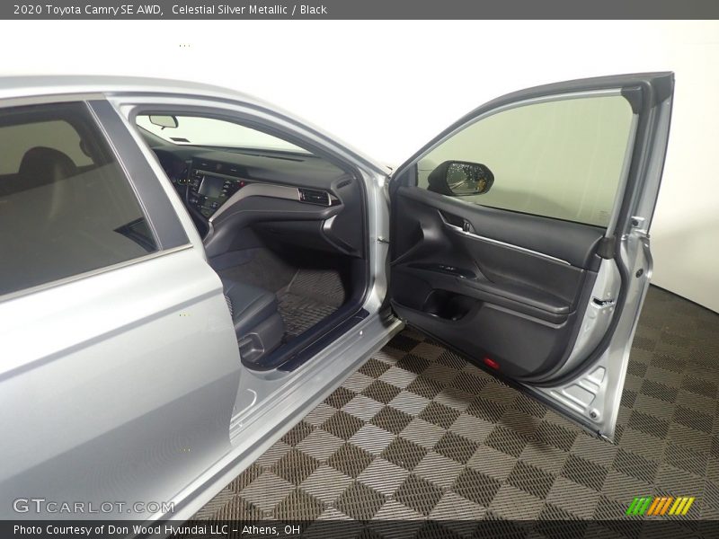 Celestial Silver Metallic / Black 2020 Toyota Camry SE AWD