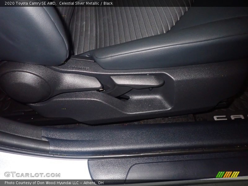 Celestial Silver Metallic / Black 2020 Toyota Camry SE AWD
